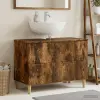  Fürdőszobai mosdószekrény DELFT Füstös Tölgy 82 x 41 x 59 cm