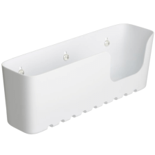  FÜRDŐSZOBAI TÁROLÓ, 30X11X9,5CM FEHÉR, POLIPROPILÉN fürdőszoba kiegészítő