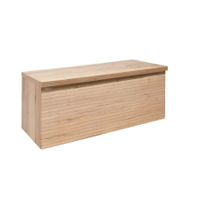 Fürdőszobaszekrény fedőlappal Naturel Savona 119x50x44,3 cm SAVONA120DHDBEZ fürdőszoba bútor