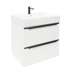  Fürdőszobaszekrény fürdőszobaszekrény Naturel Nobia 60x60x46 cm fürdőszobaszekrény lesk NOBIA60ZBLSAT fürdőszoba bútor