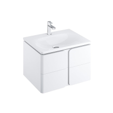  Fürdőszobaszekrény lap alá Ravak Balance 80x50x46 cm fehér lesk X000001368 fürdőszoba bútor
