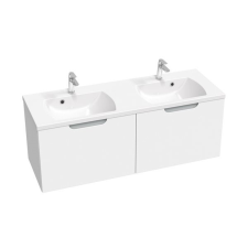  Fürdőszobaszekrény mosdó alá Ravak Classic II 130x47x45 cm szürke színben fényes X000001483 fürdőszoba bútor
