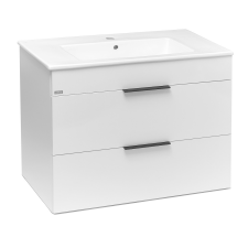 Fürdőszobaszekrény mosdóval Jika Plan 80x62,2x44,1 cm fehér PLAN80ZBI fürdőszoba bútor