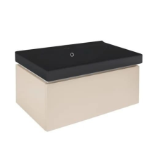  Fürdőszobaszekrény mosdóval SAT Feel 80x30x46 cm matt SATFEEL80BEU1MB fürdőszoba bútor