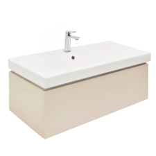  Fürdőszobaszekrény SAT Feel 100x30x46 cm mat SATFEEL100BEU1B fürdőszoba bútor