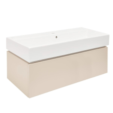 Fürdőszobaszekrény SAT Feel 100x30x46 cm mat SATFEEL100BEU2 fürdőszoba bútor