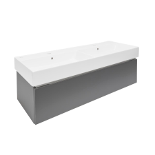 Fürdőszobaszekrény SAT Feel 120x30x46 cm mat SATFEEL120ANTU2 fürdőszoba bútor