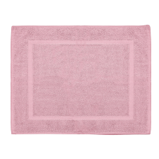 Fürdőszobaszőnyeg BASIC 45x65 cm rózsaszín, 100% pamut lakástextília