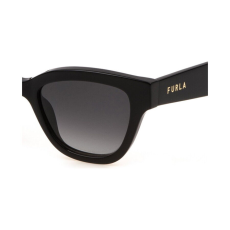 Furla Női napszemüveg Furla SFU840 0700, fekete, macskaszem, 52 mm