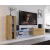 Furnitech Venezia Concept C45N nappali faliszekrény sor - 216 x 91 cm (arany tölgy)