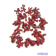  Fürt bogyó matt 20db/csomag - Bordó dekorációs kellék