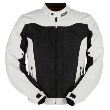 Furygan Mistral Evo 3 motoros kabát fekete-fehér motoros kabát