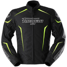 Furygan Yori motoros kabát fekete-fehér-fluo sárga motoros kabát