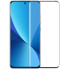 FUSION 5D Xiaomi 12/12X Edzett üveg kijelzővédő (FSN-5DTG-X12-BK) mobiltelefon kellék