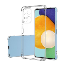 FUSION Anti Shock Samsung Galaxy A05S Szilikon tok - Átlátszó (FSN-SHK-A057-TR) tok és táska