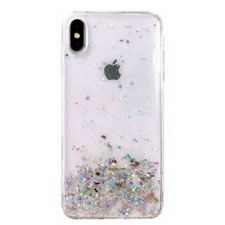 FUSION Glue Glitter Apple iPhone 13 Pro Max Szilikon Tok - Átlátszó tok és táska
