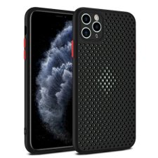 FUSION Huawei P40 Lite Tok - Fekete (FSN-BR-BC-P40L-BK) tok és táska