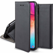 FUSION Magnet Samsung Galaxy A20e Flip Tok - Fekete (FSN-MGT-A202-BK) tok és táska