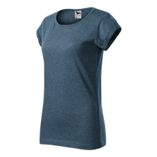  Fusion póló női sötétdenim melírozott 2XL