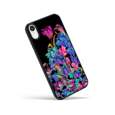 FUSION Print Apple iPhone 15 Pro Tok - Fekete/Lila (FSN-PC-15P-F20) tok és táska