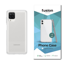 FUSION Samsung Galaxy A12 Tok - Átlátszó (FUS-OS-A125-2MM) tok és táska