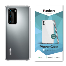 FUSION Ultra Clear Huawei P40 Pro Szilikon Tok - Átlátszó (FUS-OS-P40P-2MM) tok és táska