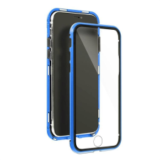 FUTER Mágneses tok Samsung S21 PLUS kék telefontok tok és táska