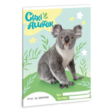  Füzet ARS UNA A/5 32 lapos kockás 27-32 Cuki-Koala füzet