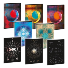  Füzet ARS UNA A/5 40 lapos extra kapcsos vonalas mystic constellation füzet