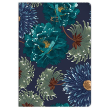  Füzet Clairefontaine K3 Kenzo A/4, 32 lapos, vonalas, margós, vegyes füzet