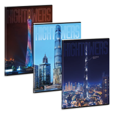  Füzet kockás ARS UNA A/4 40 lapos Extra kapcsos Hightower füzet