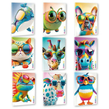  Füzet Mitama A/4, 40+2 lapos, négyzethálós 5mm füzet