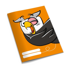  Füzet pd kisalakú 27-32 kockás Tengernyi tudás bagoly füzet