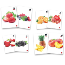 Füzet Pigna Fruits A/4 tűzött 42 lapos vonalas füzet