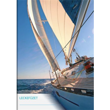  Füzet, tűzött, A5, lecke, 32 lap, ICO "Süni", vitorlás füzet