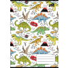  Füzet, tűzött, A5, vonalas, 32 lap, 1. osztály, COOL BY VICTORIA "Dinosaurus world", "14-32"