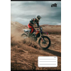  Füzet, tűzött, A5, vonalas, 32 lap, 4-8. osztály, COOL BY VICTORIA "Motocross", "21-32"