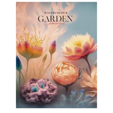  Füzet, tűzött, A5, vonalas, 48 lap, SHKOLYARYK "Garden", vegyes füzet