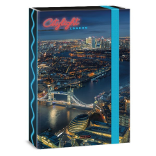  Füzetbox ARS UNA A/4 City light-London füzetbox