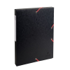  Füzetbox karton Exacompta A/4 25 mm gerinccel prespán fekete