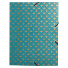 Füzetbox karton Exacompta NeoDeco A/4 40 mm gerinccel prespán vegyes színek füzetbox