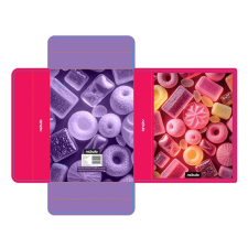  Füzetbox NEBULO A/5 hullámkarton Candy (HB-A5-CANDY) füzetbox