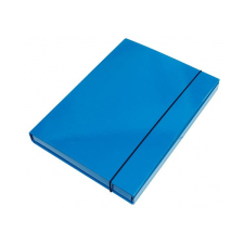 Füzetbox OPTIMA A/4 3 cm-es gerinccel kék füzetbox