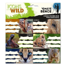  Füzetcímke ARS UNA 18 darabos Icons of the Wild füzetcímke