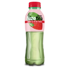 FUZETEA eper-aloevera zöld tea 0,5l DRS egyutas visszaváltási díjas üdítőital (2428702) üdítő, ásványviz, gyümölcslé
