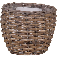 Fűzfa kaspó 14 cm x 12 cm szürke kerti dekoráció