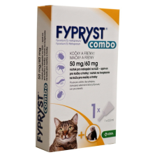  Fypryst Combo Macska Spot On Ampulla 0,5ml 50mg kullancs és bolha elleni csepp Macska, Görény élősködő elleni készítmény macskáknak