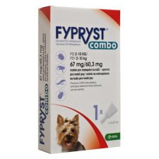  Fypryst Combo Small Spot On 2-10kg 0,67ml 67mg ampulla kullancs és bolha elleni csepp Kutyáknak élősködő elleni készítmény kutyáknak
