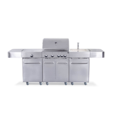 G21 Arizona BBQ Premium Line gázgrill, 6 égőfej + nyomáscsökkentő (6390330) grillsütő
