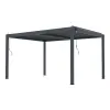  G21 Austin Premium 4x3 m bioklimatikus pergola, antracit, alumínium,